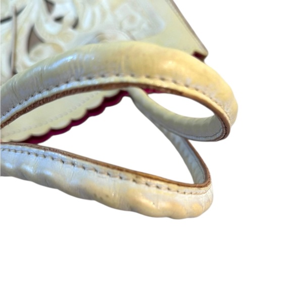 Patricia Nash Cavo Burnished Tooled Leather Tote EUC - Picture 8 of 8